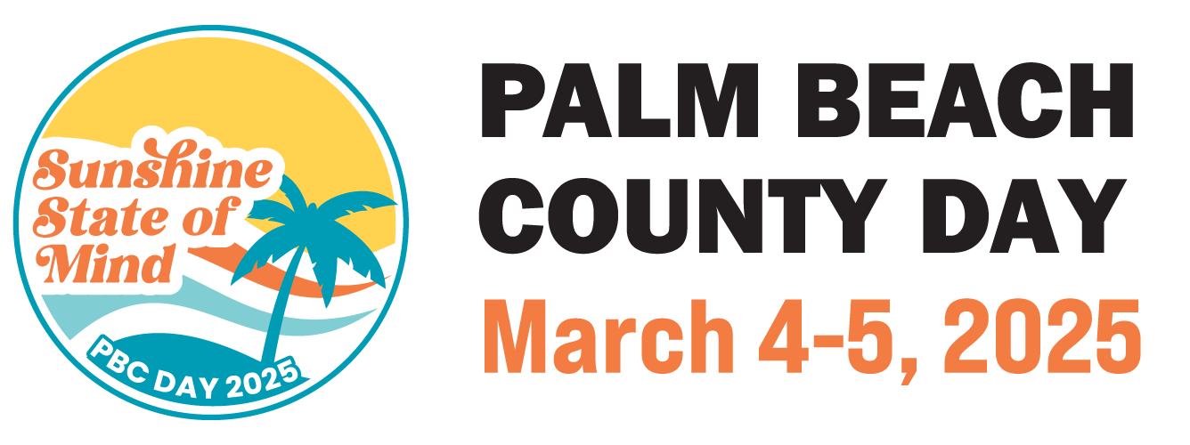 Palm Beach County Day 2025 logo.